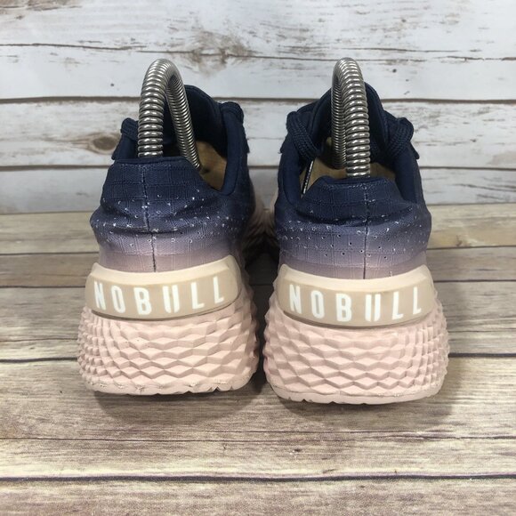 Nobull Gradient Ripstop Shoes Womens Size 8.5 Athletic Running Jogging Purple - Picture 6 of 11